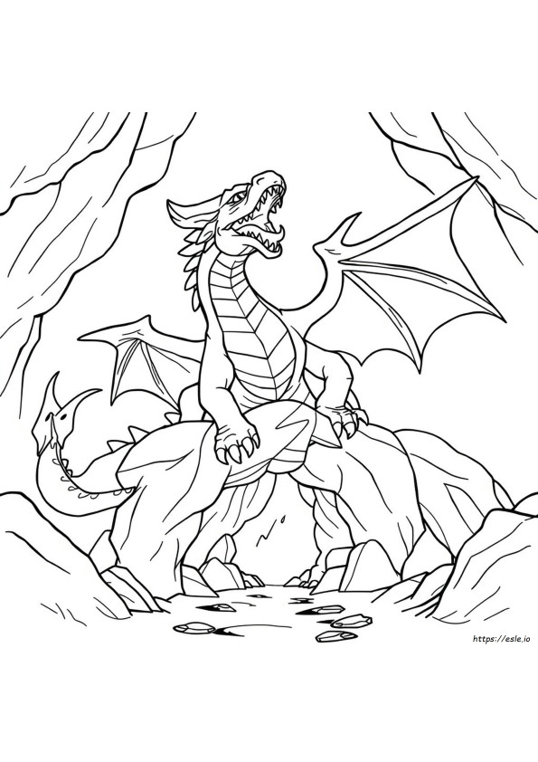 Dragon Fioros De Colorat