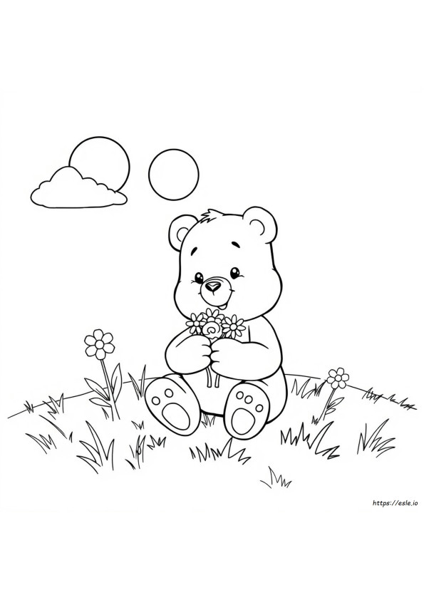Care Bear Sol Para Colorear