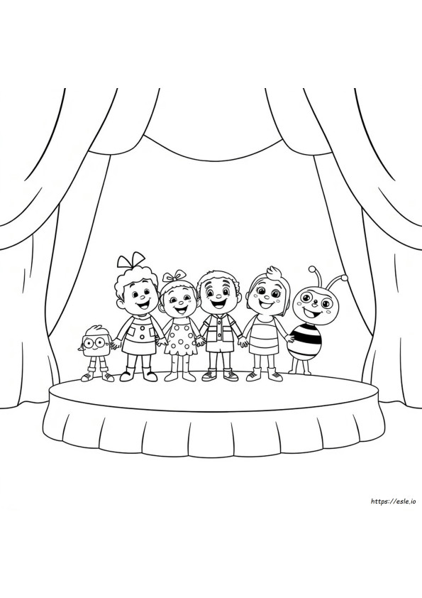 Yo Gabba Gabba Színezők
