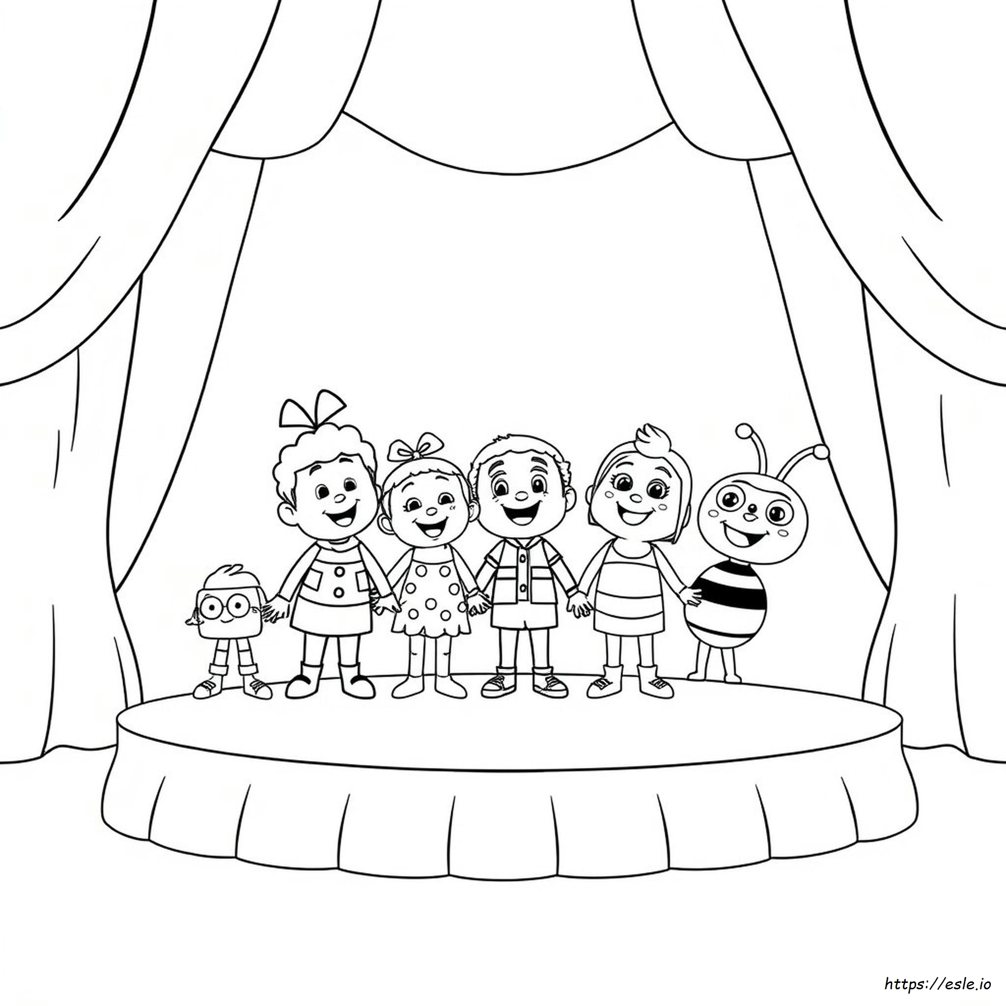 Yo Gabba Gabba Colouring Pages