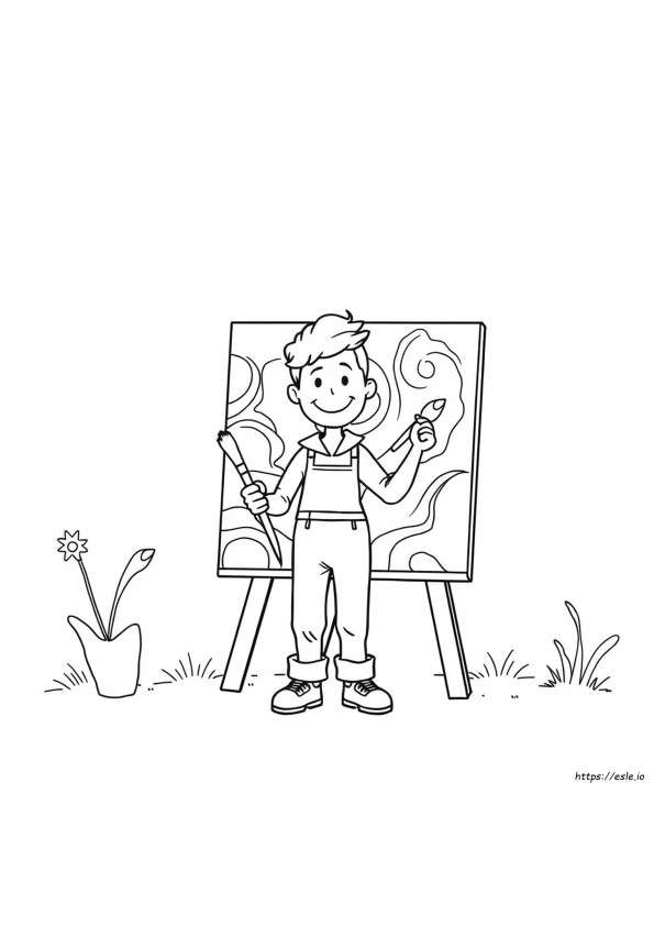 Arte Negro Para Colorear