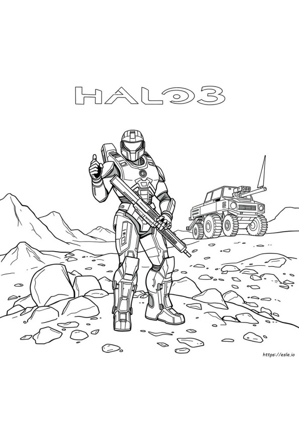 Disegni Da Colorare Halo 3