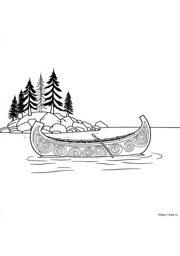 Pagini De Colorat Coast Salish
