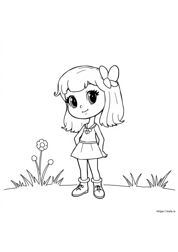 Coloring Pages Chicas Anime Untuk Mewarnai Seluruh Tubuh