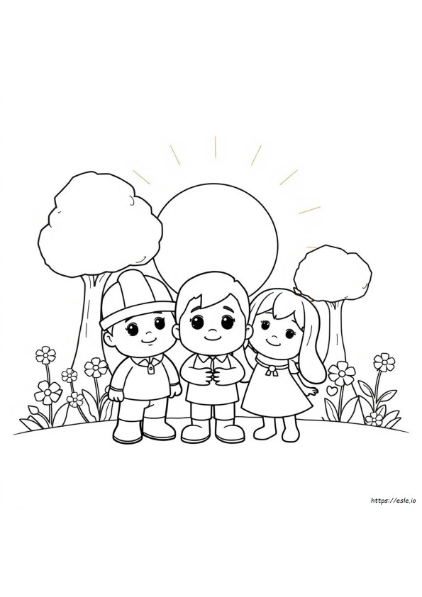 Plăcuțe De Colorat Pocoyo De Imprimat