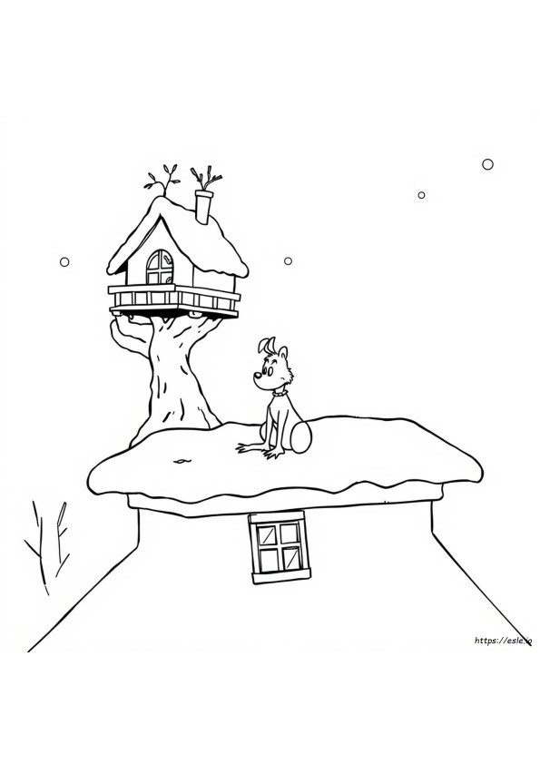 Max From Grinch Coloring Page