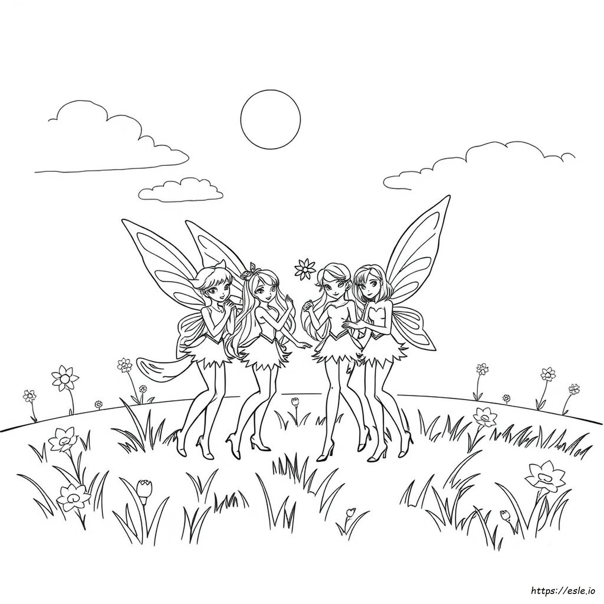 Winx Ausmalbilder Zum Ausdrucken