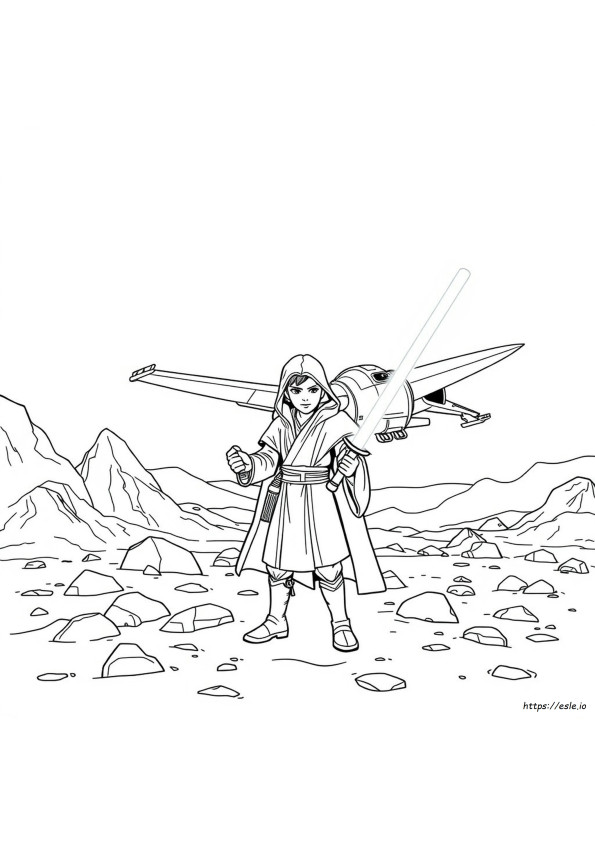 Free Starwars Coloring Pages