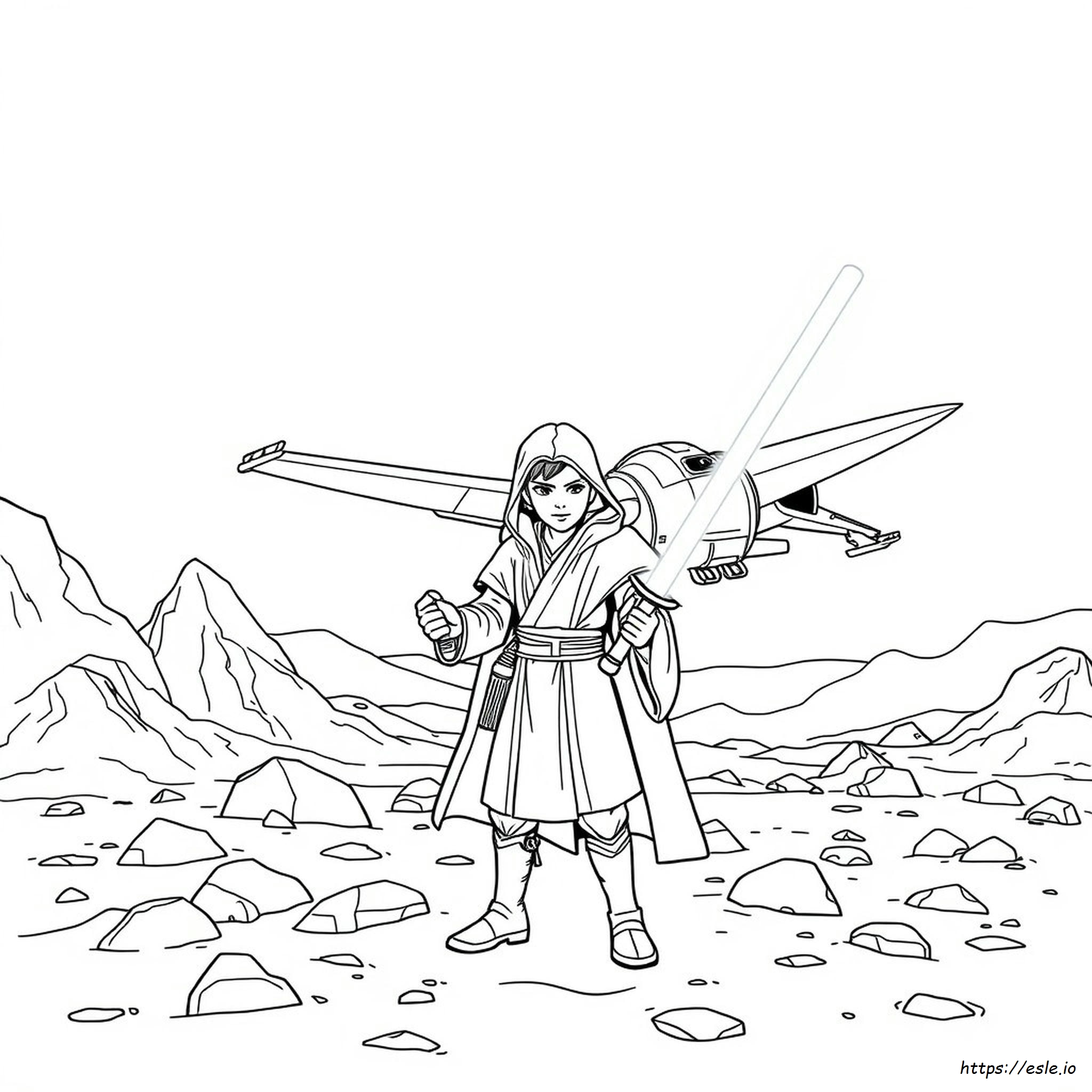 Free Starwars Coloring Pages