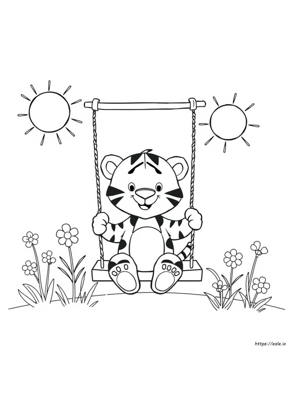 Daniel Tiger Ausmalen