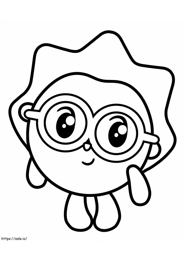 Chichi In BabyRiki coloring page