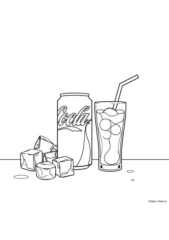 Kaleng Coca-Cola Gambar Mewarnai