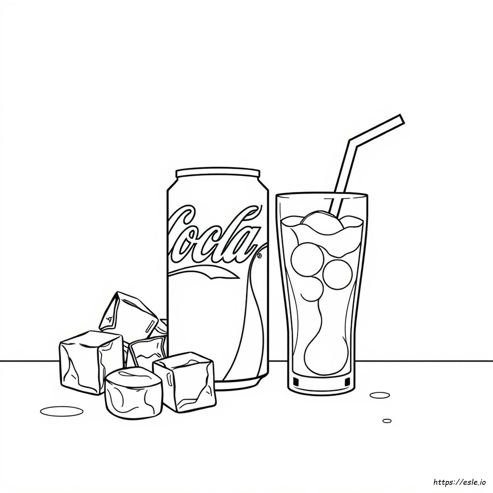 Lattina Di Coca-Cola Da Colorare