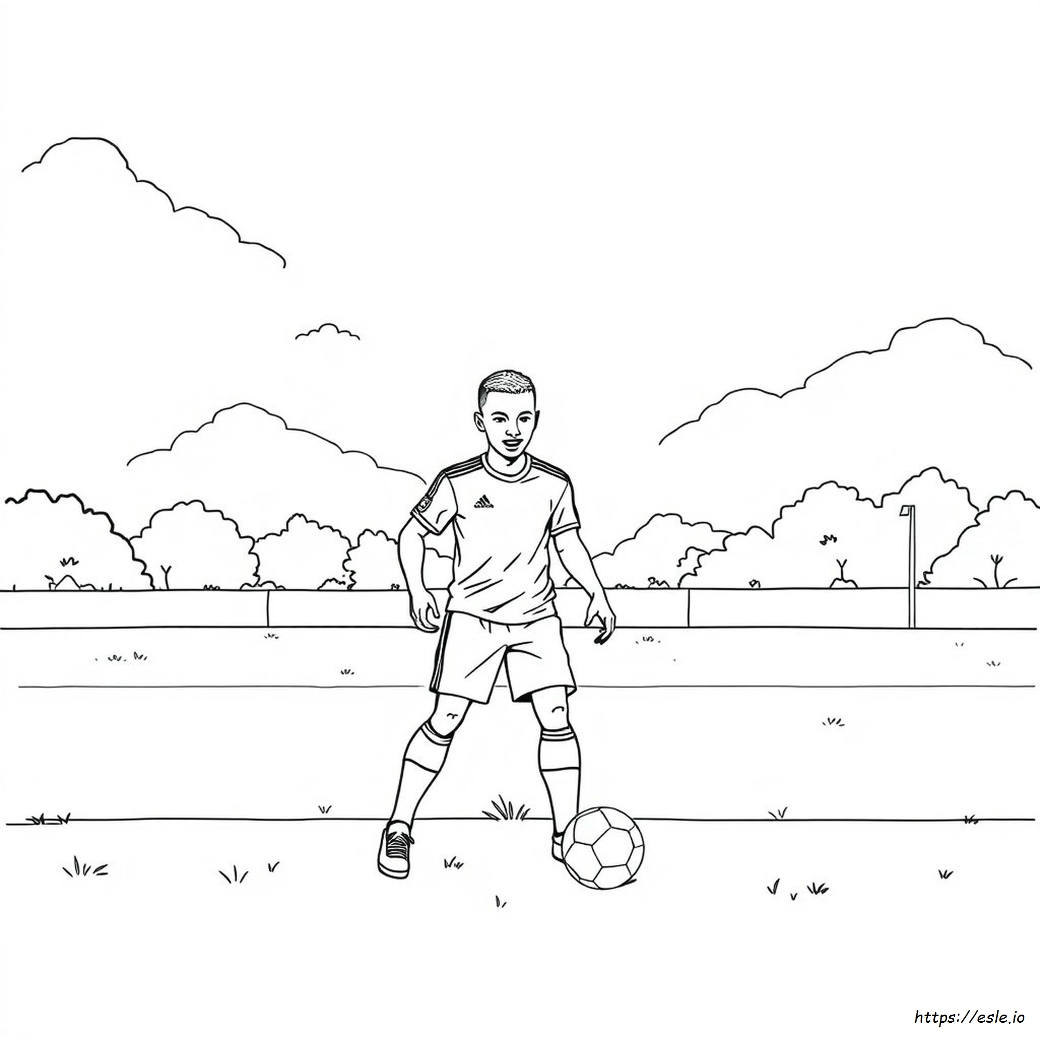 Mbappé Coloring Pages Pdf
