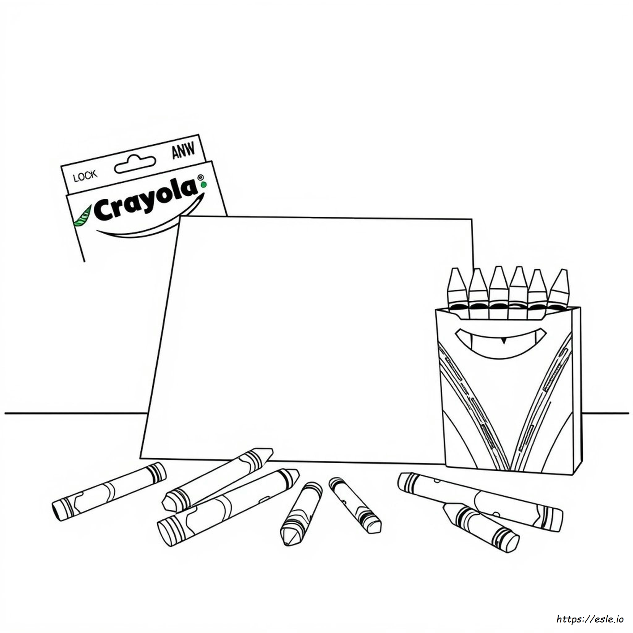 Páginas Para Colorear Crayola