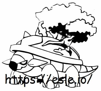 Torterra coloring page
