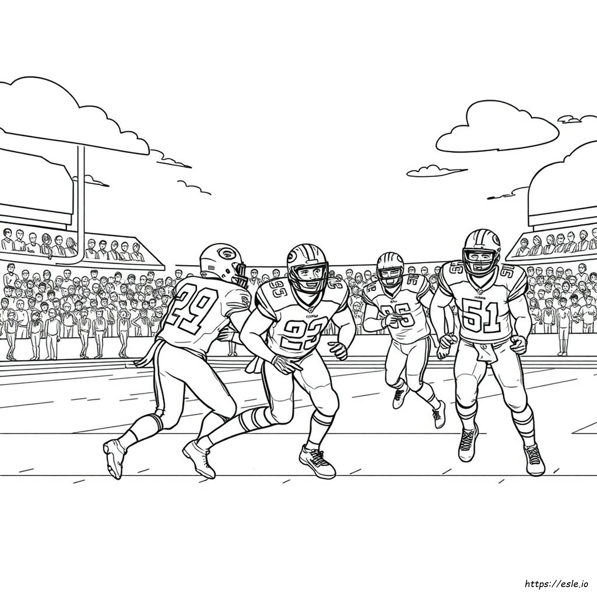 Nfl Football Team Coloring Pages