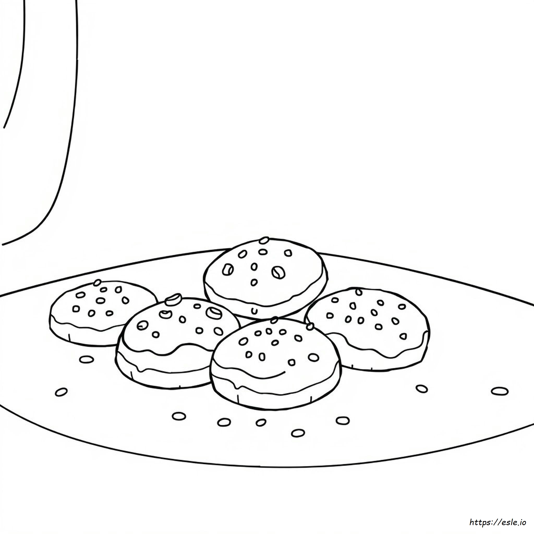Free Printable Cookie Coloring Pages
