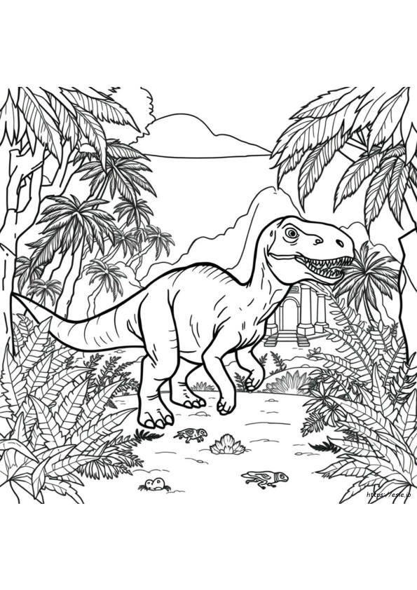 Jurassic Park 3 Planse De Colorat