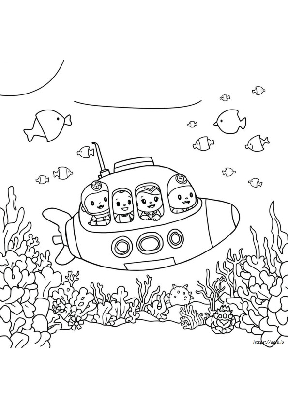 Octonauts Gambar Mewarnai Pdf