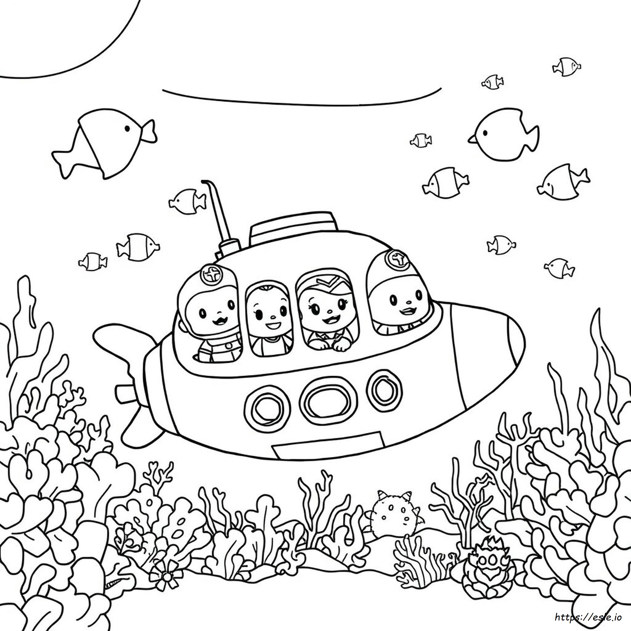 Octonauts Colouring Pages Pdf
