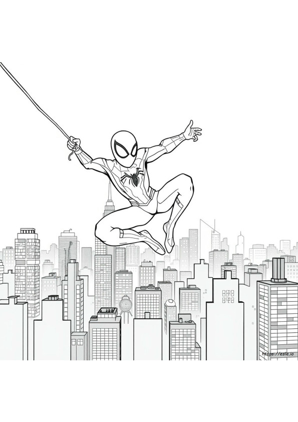 Spider Man Kolorowanki Do Druku