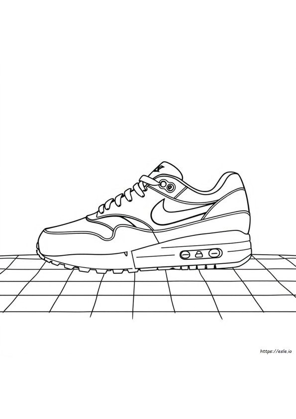 Air Max 1 Színező