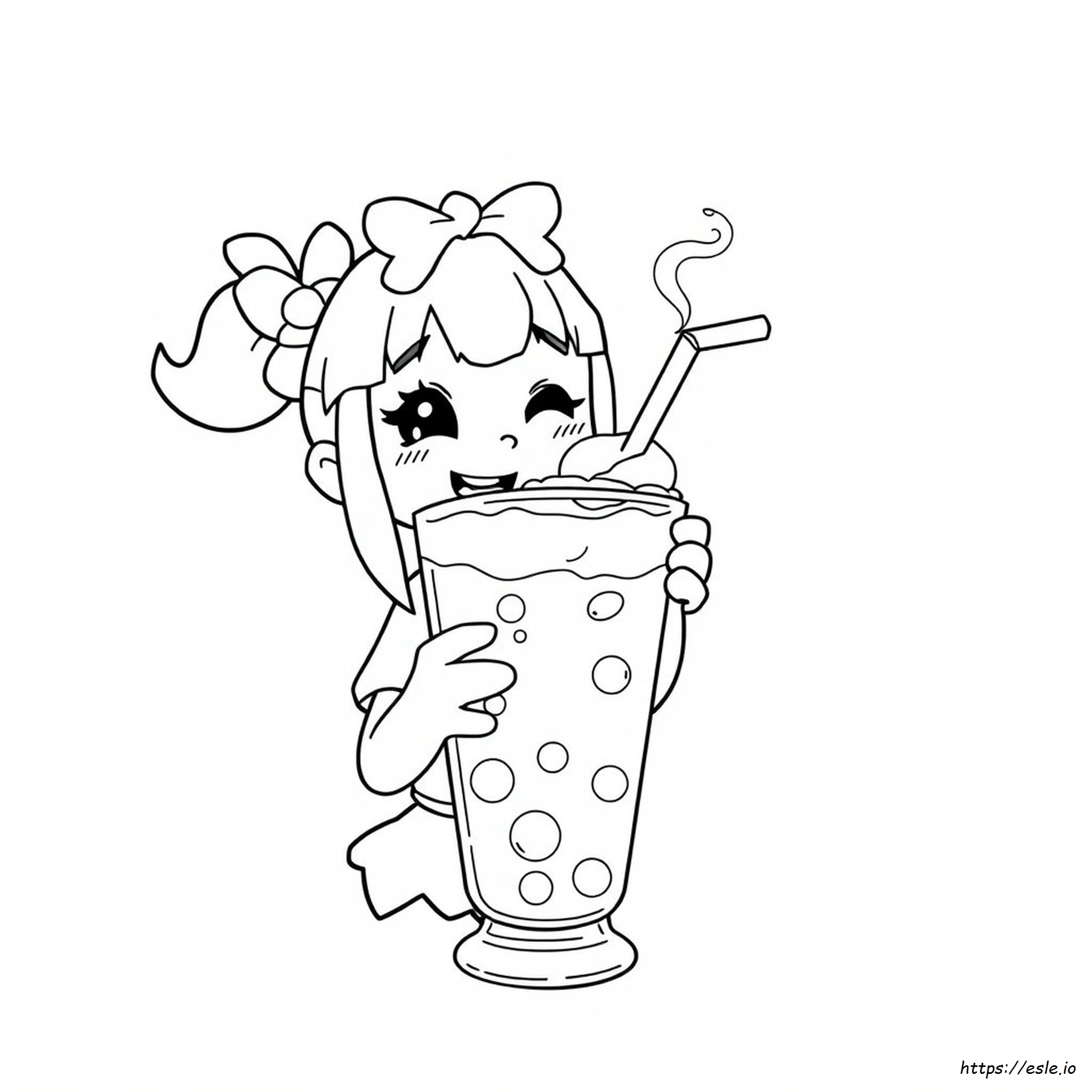 Kolorowanki Kuromi Boba