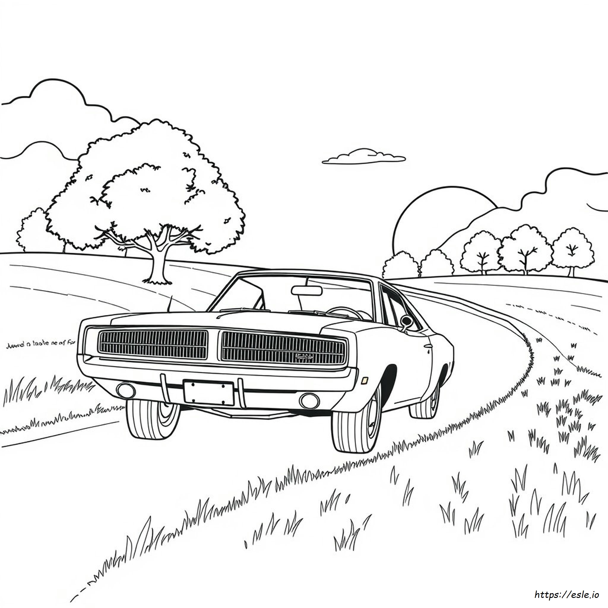 Kolorowanki 69 Charger