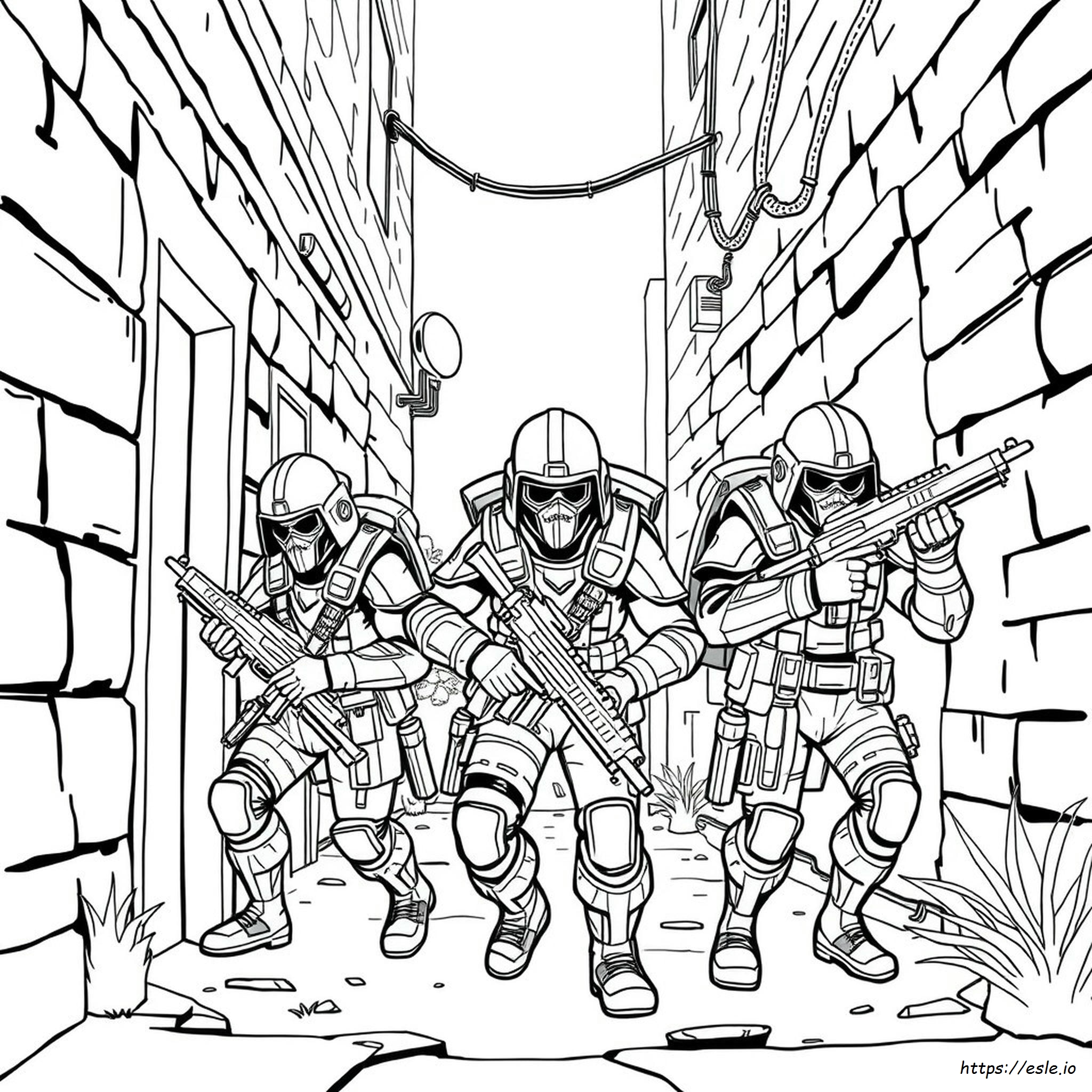 Renegade Raider Colouring In