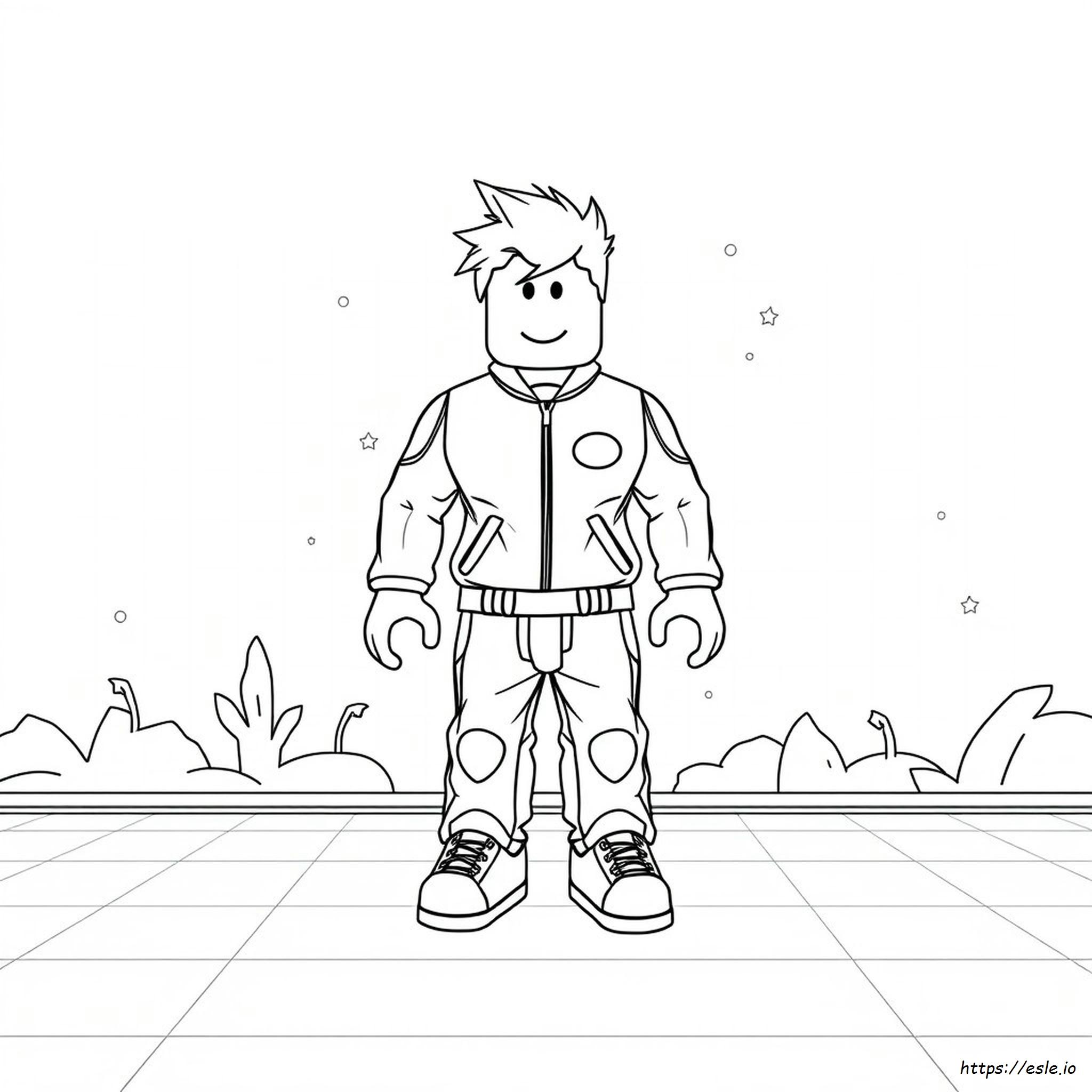 Roblox Trainingsanzug Ausmalbilder