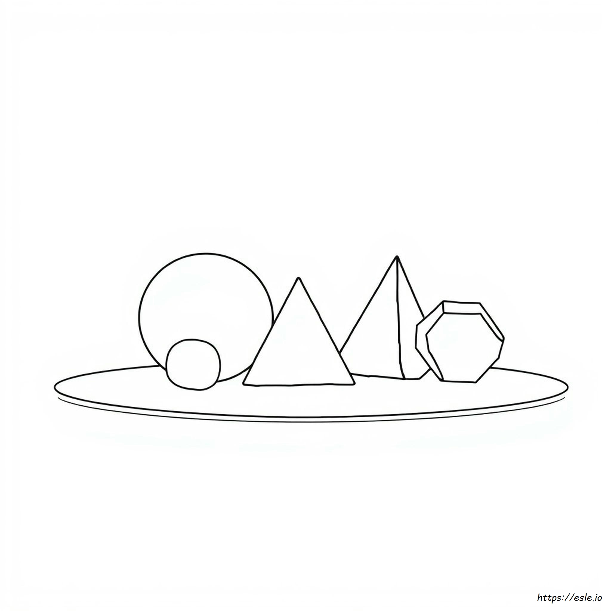 Disegni Di Forme Da Colorare