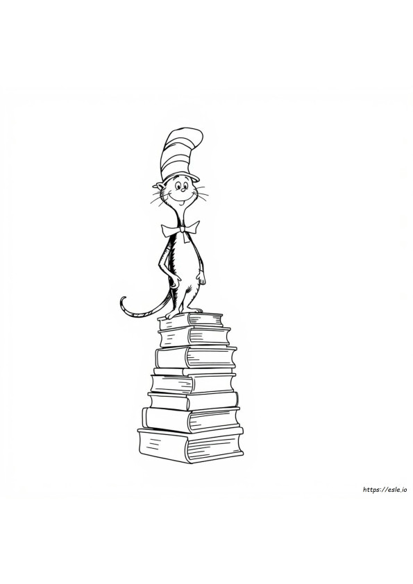 Doctor Seuss Gambar Mewarnai Dapat Dicetak Gratis