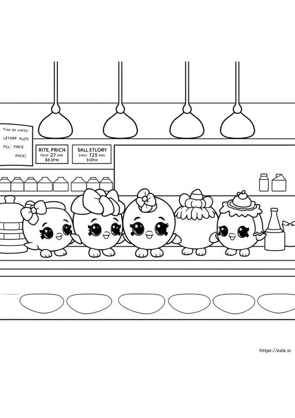 Livro De Colorir Shopkins