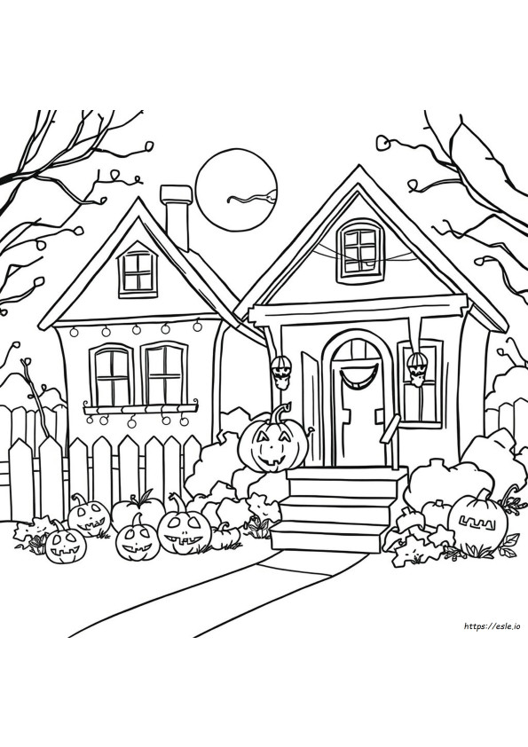 Halloween Mewarnai Gambar