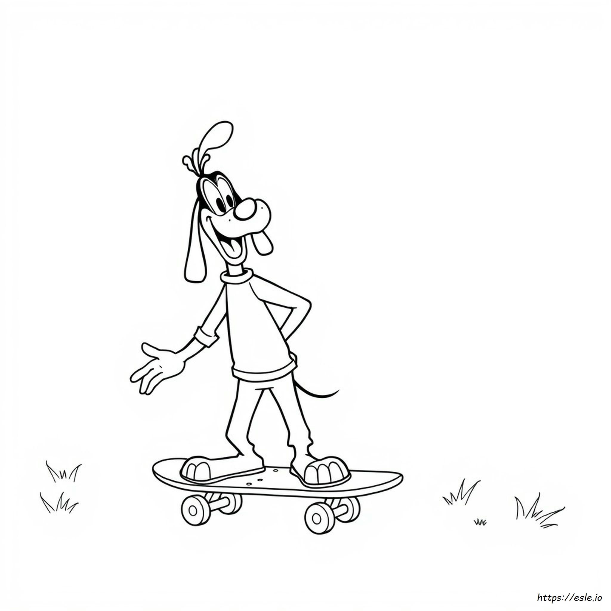 Goofy Movie Boyama Sayfaları