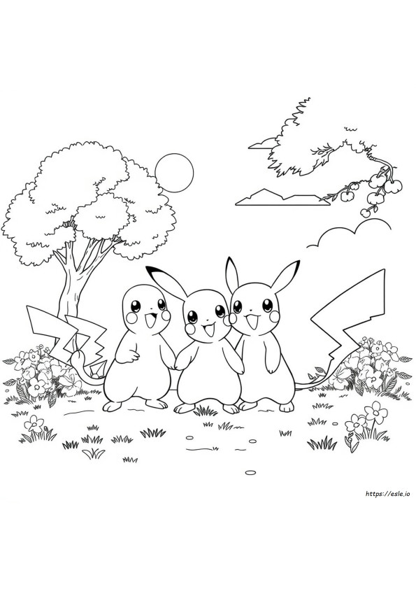 Mewarnai Gambar Kartu Pokemon