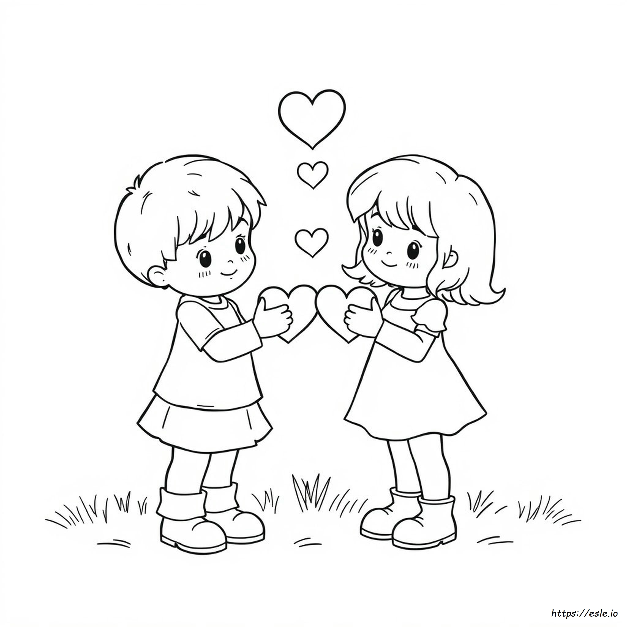Precious Moments Valentine Coloring Pages