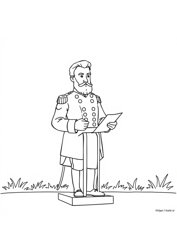Ulysses S Grant Gambar Mewarnai