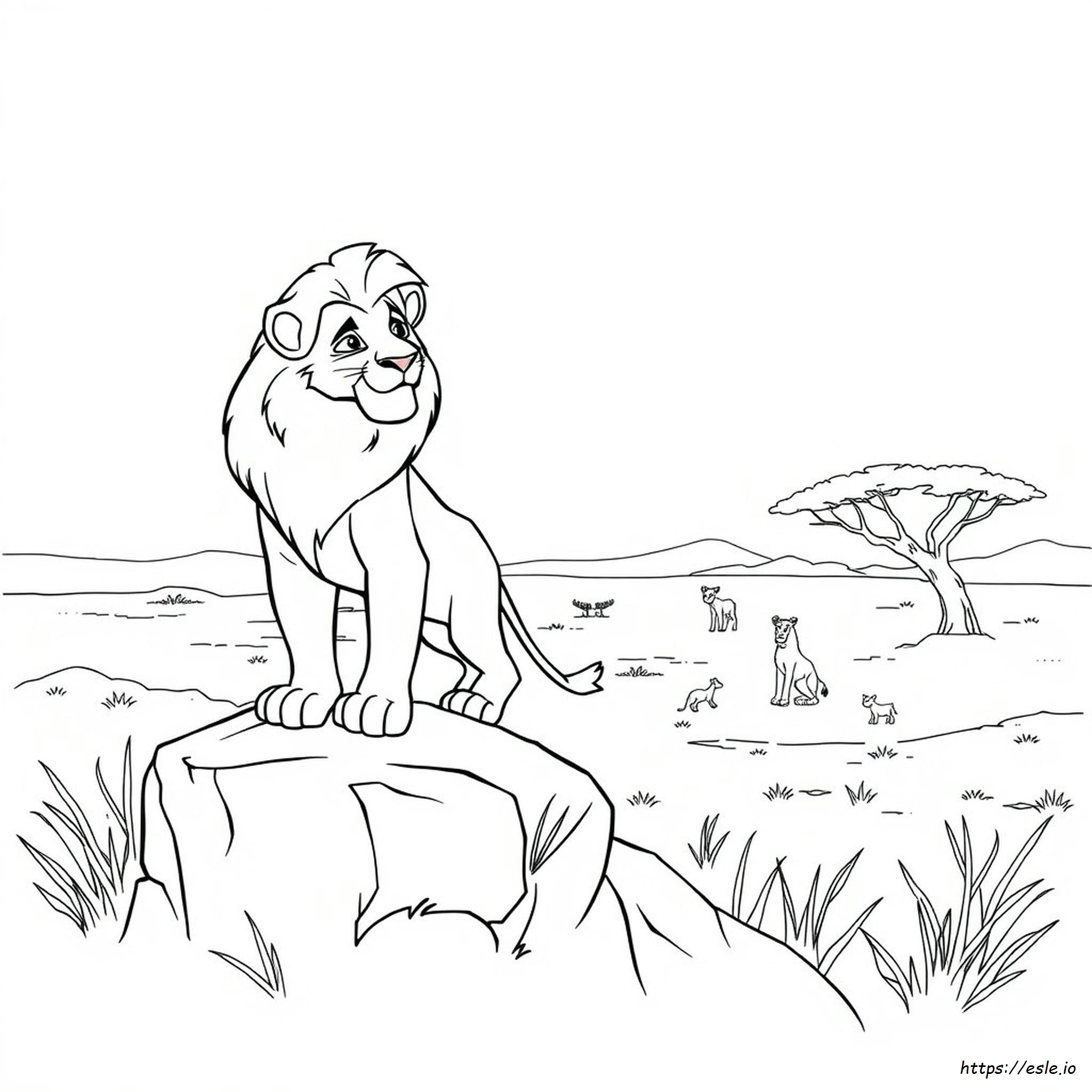 Disney Coloring Pages The Lion King