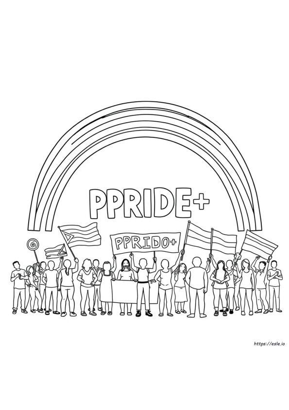Lgbt Pride Kuukausi Värityskuvat