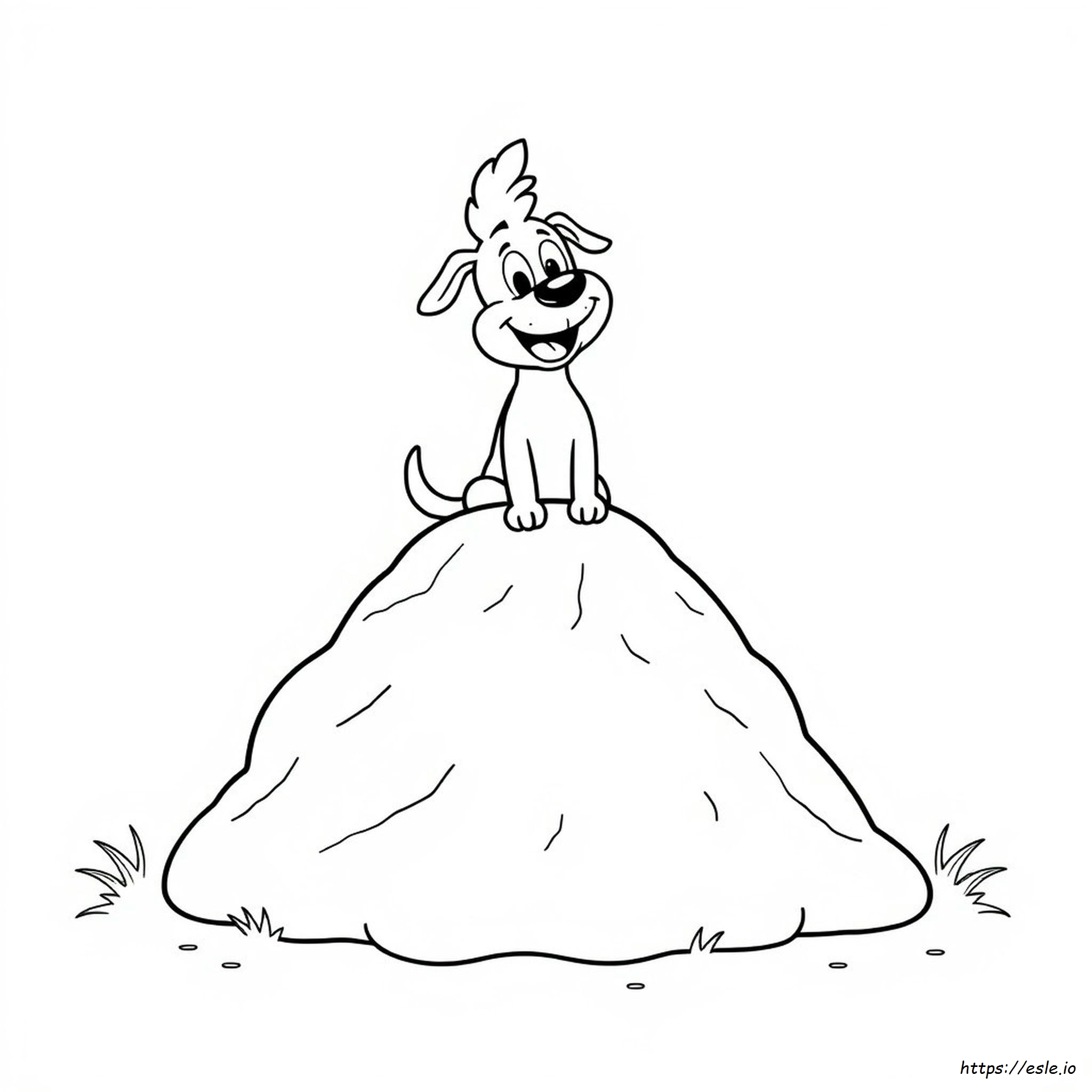 Página Para Colorear De Poop Spike