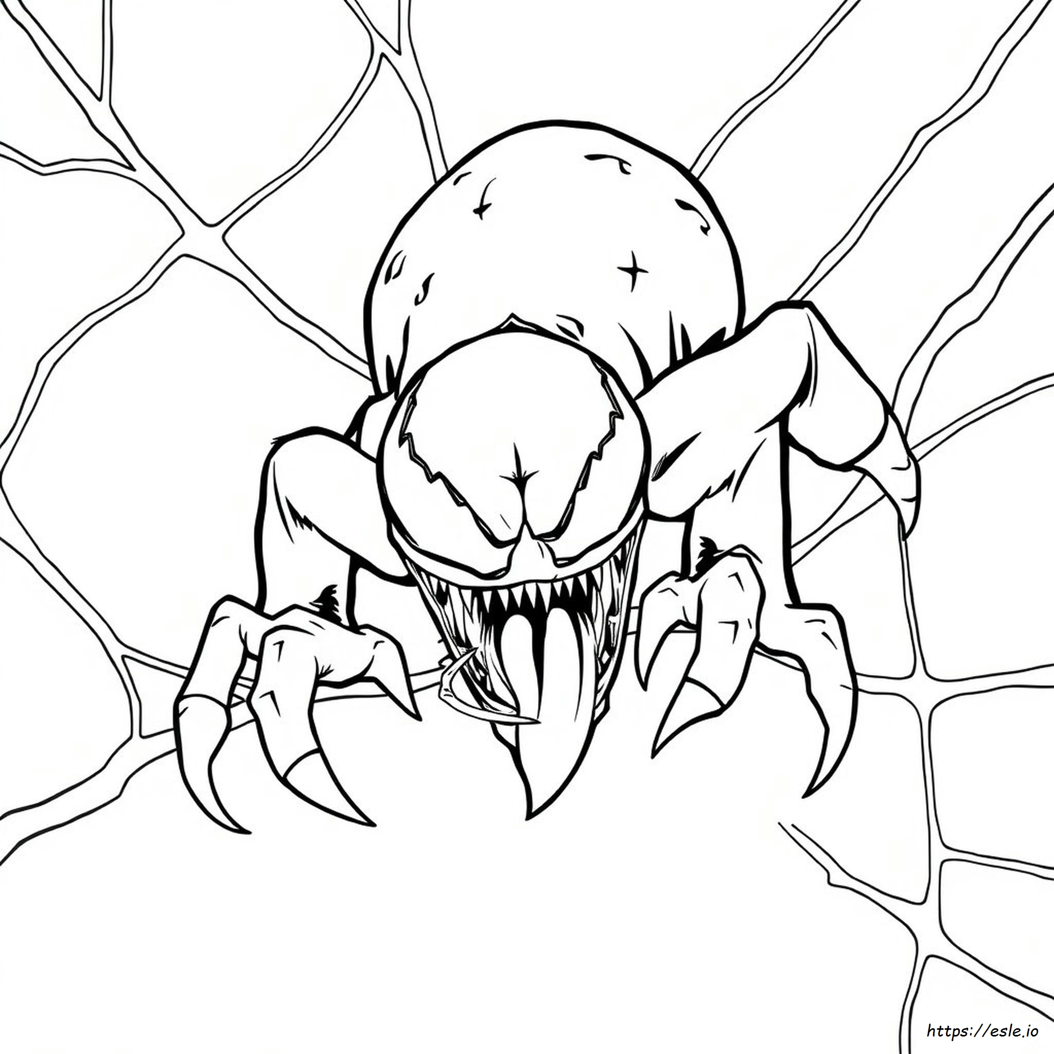 Immagini Di Venom Da Colorare