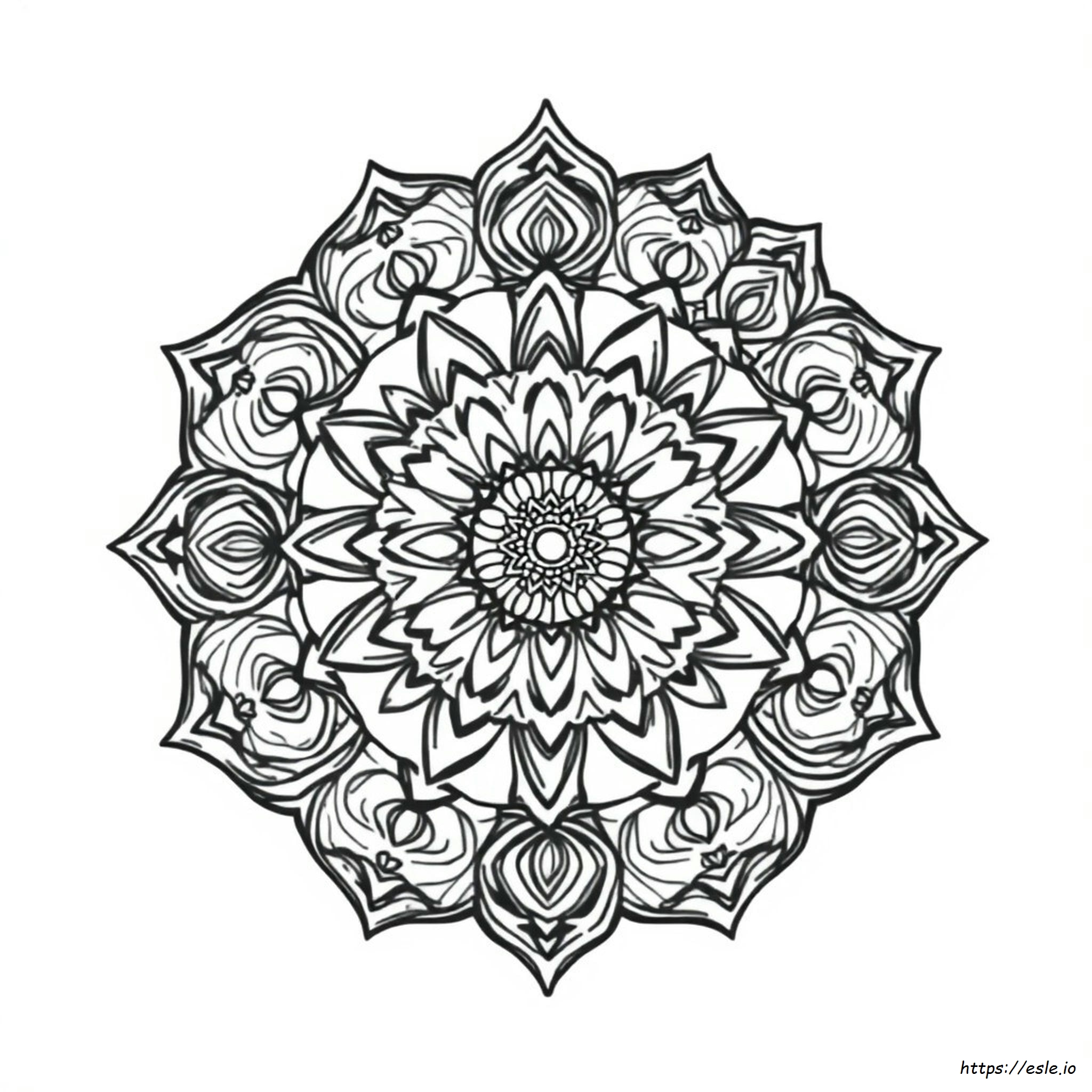 Mandala Ausmalbilder Zur Stressbewältigung