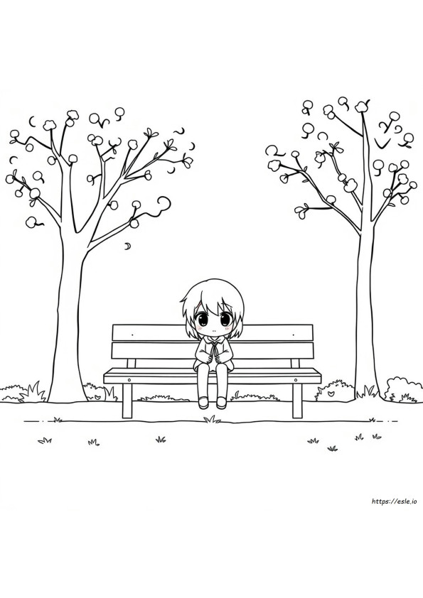 Mewarnai Anime Chibi