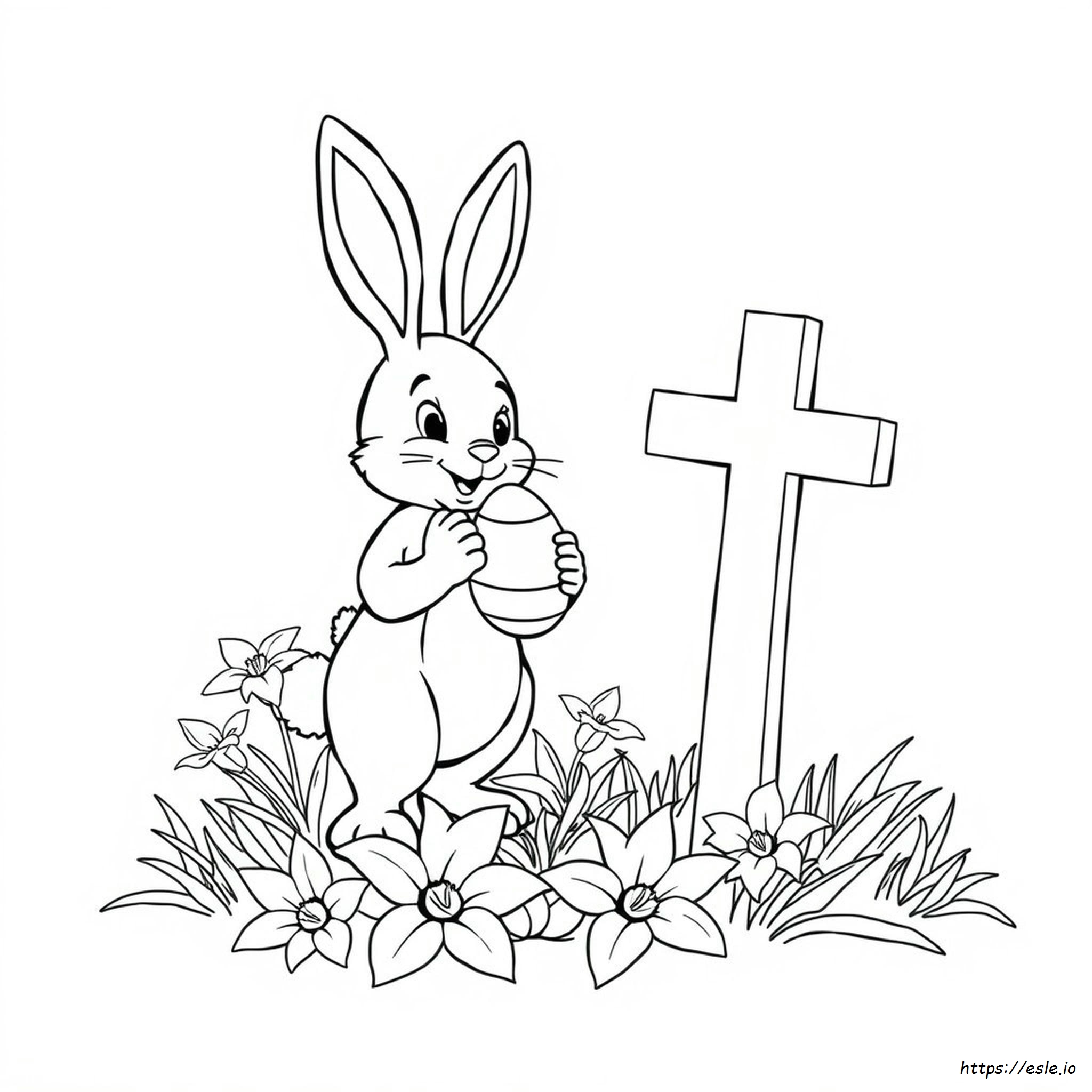 Disegni Religiosi Di Pasqua Da Stampare E Colorare