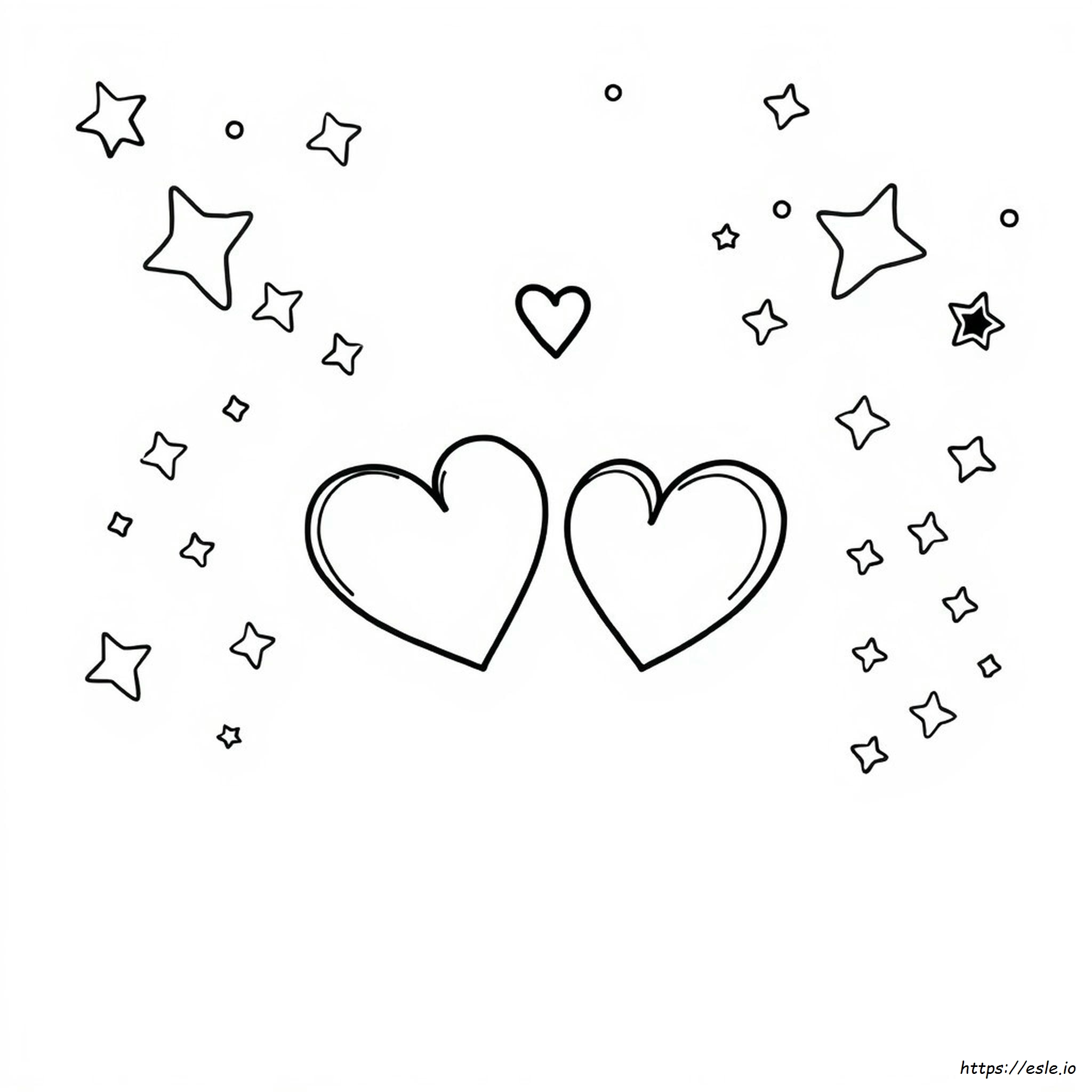 Emo Love Coloring Pages