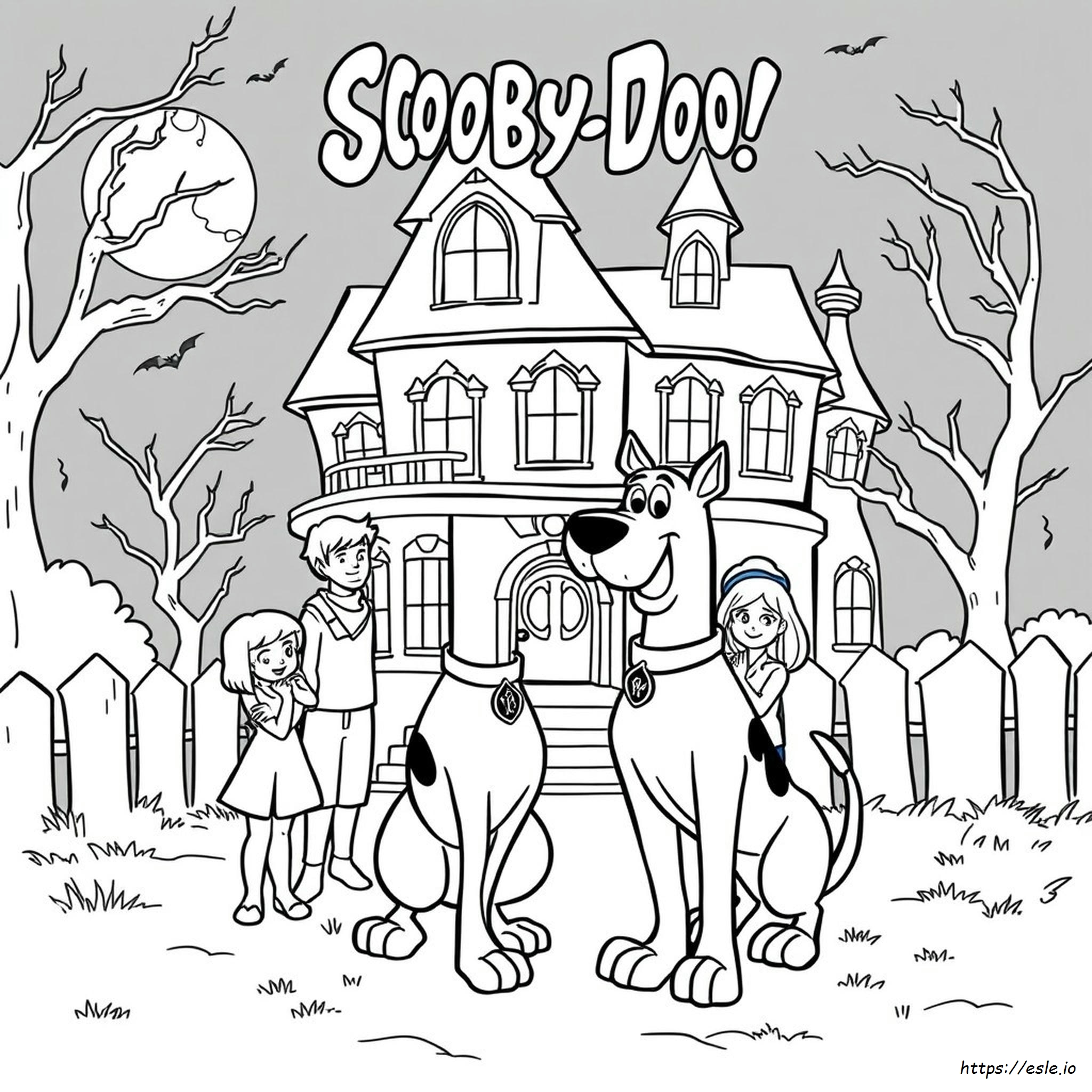 Scooby Doo Coloring Pages Online