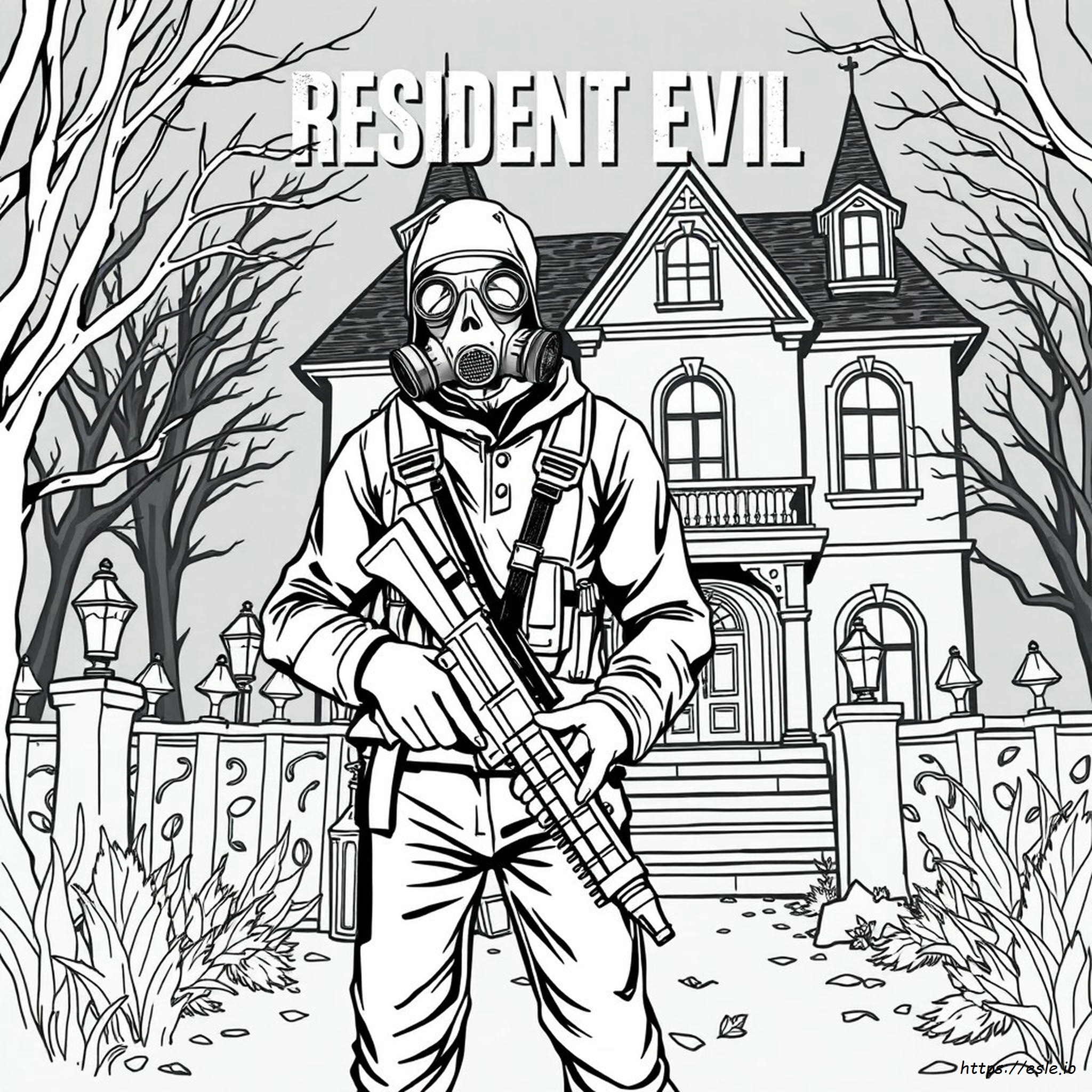 Kolorowanka Resident Evil