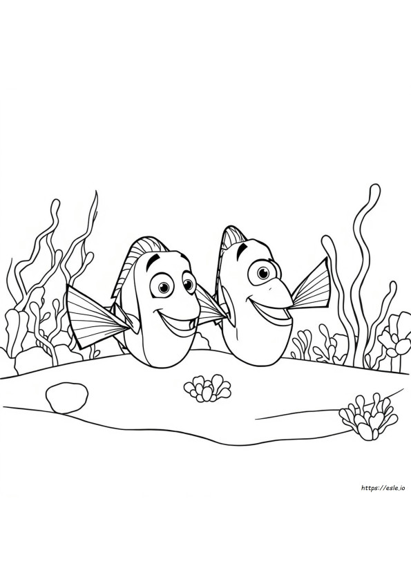 Coloriages Nemo À Imprimer